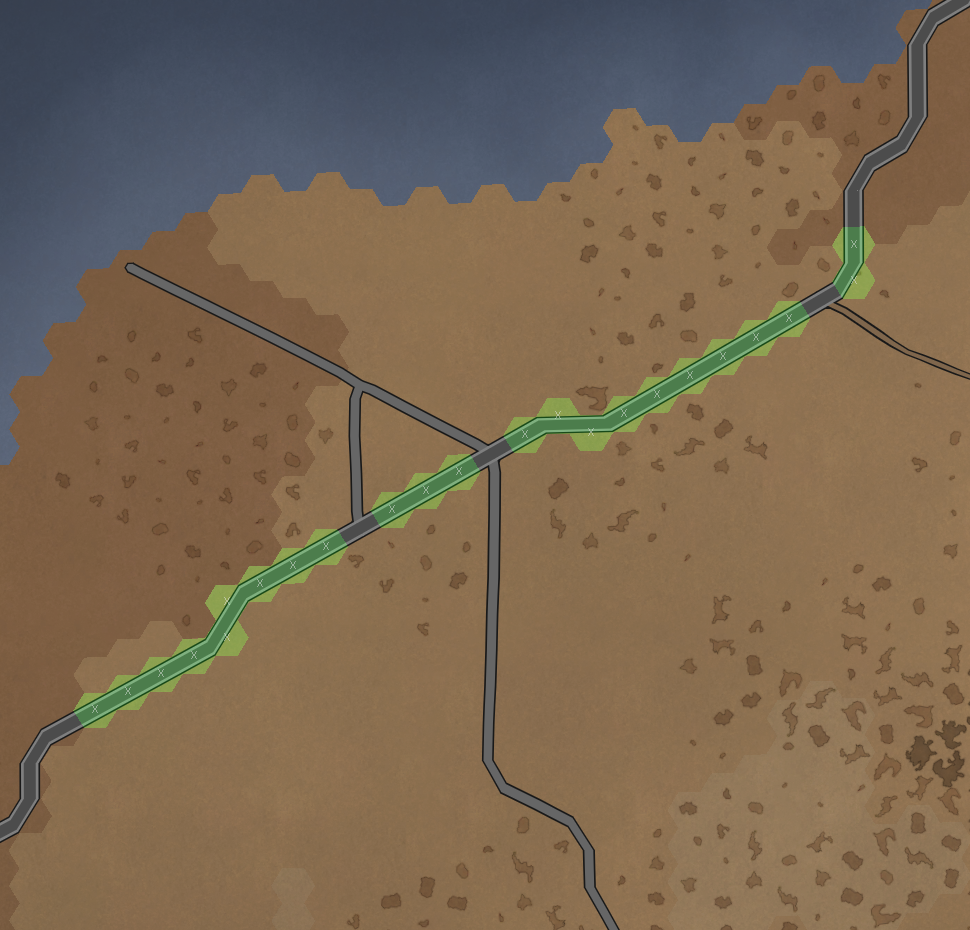 road filter: example 2 resulting tiles