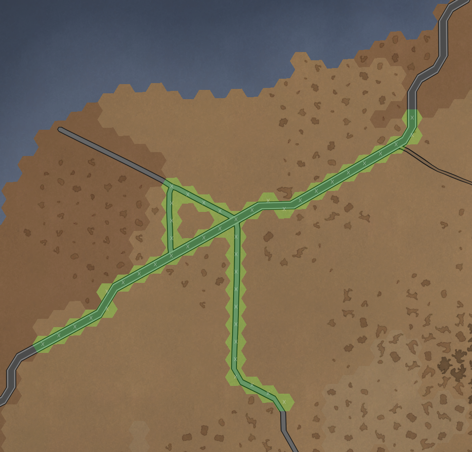 road filter: example 2 resulting tiles